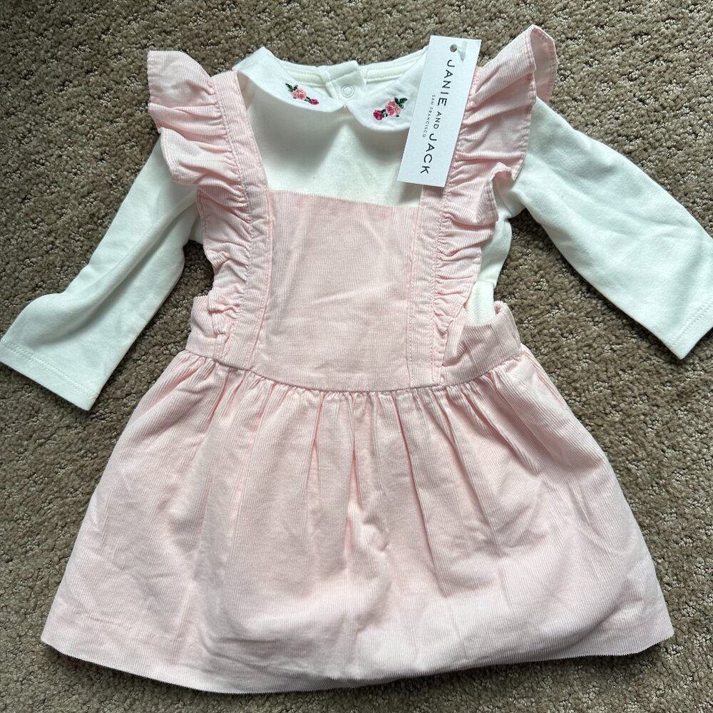 Janie and Jack Jumper and Onesie Set 3-6 months, NWT